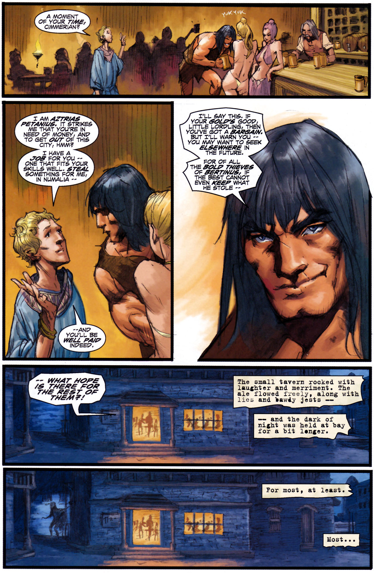 Read online Conan (2003) comic -  Issue #9 - 23