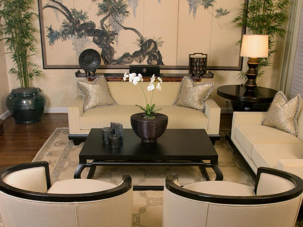 Asian Living Rooms 72