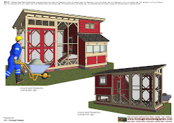 chicken coop plans run building construction build m111 op