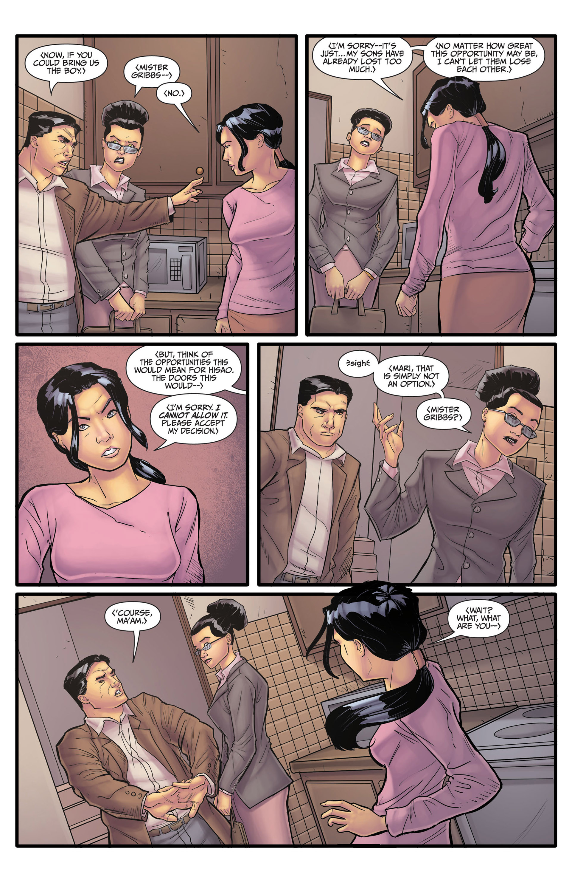 Read online Morning Glories comic -  Issue #9 - 16