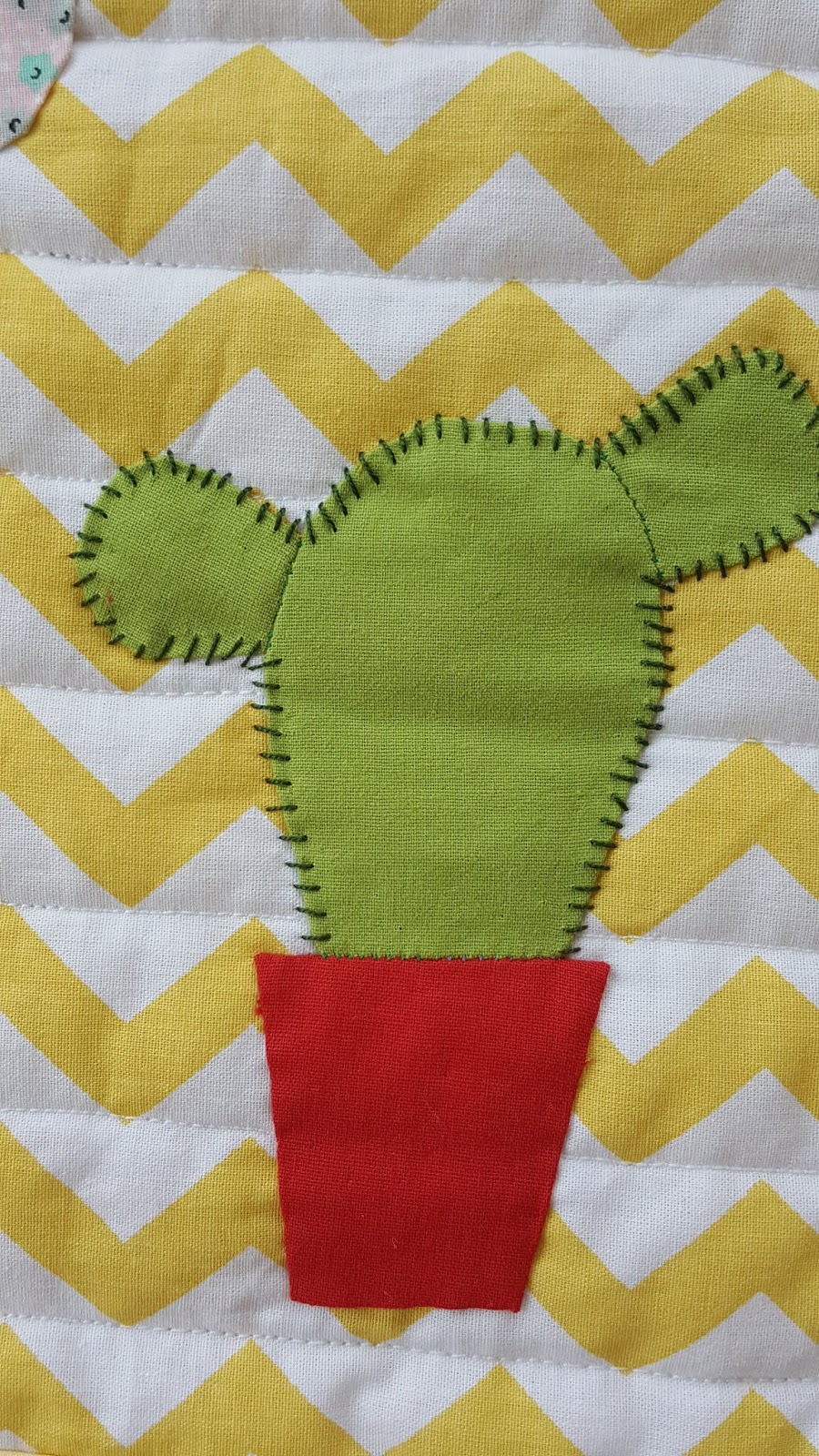 mini cactus quilt All about patchwork and quilting