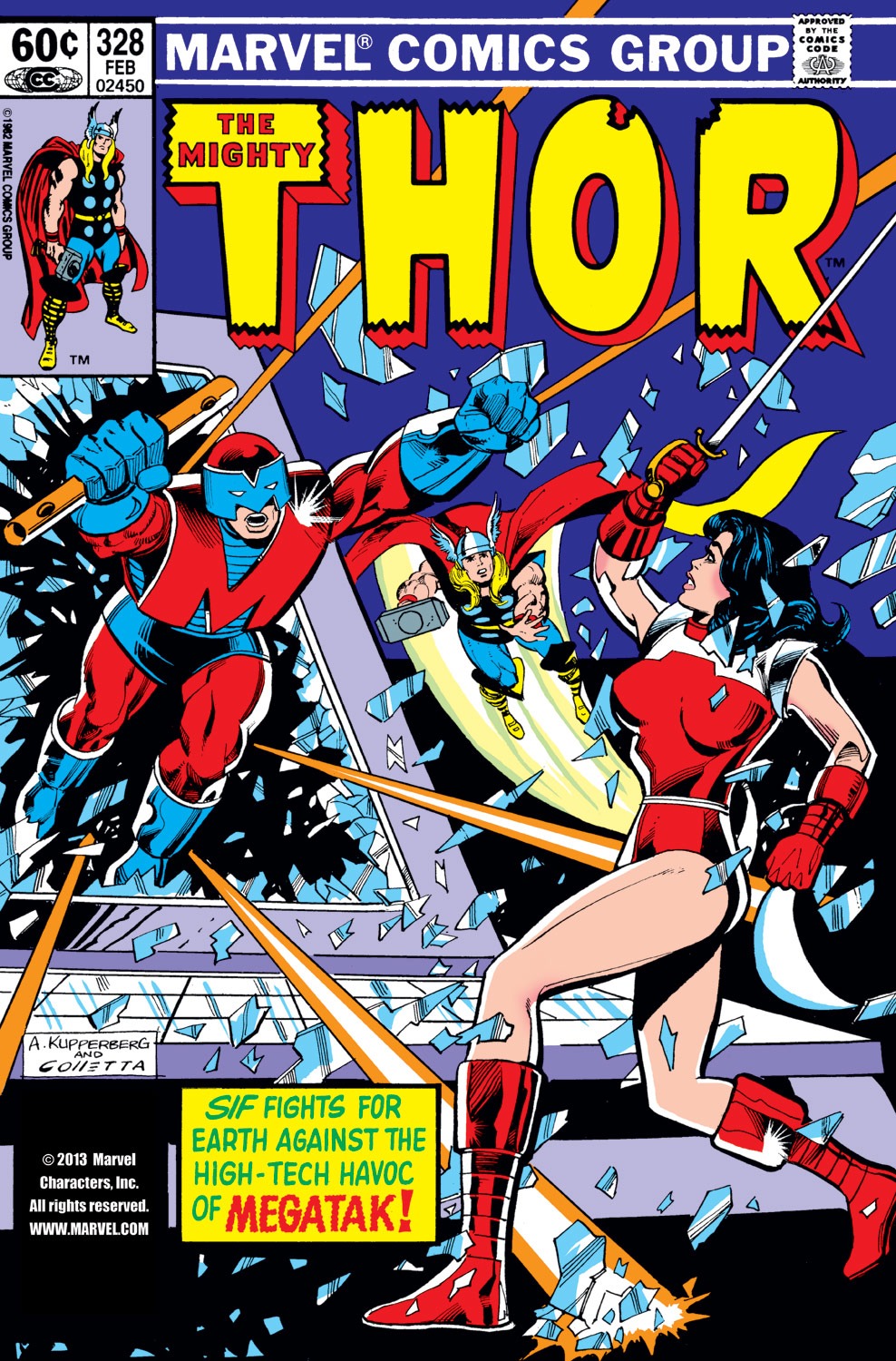 Read online Thor (1966) comic -  Issue #328 - 1