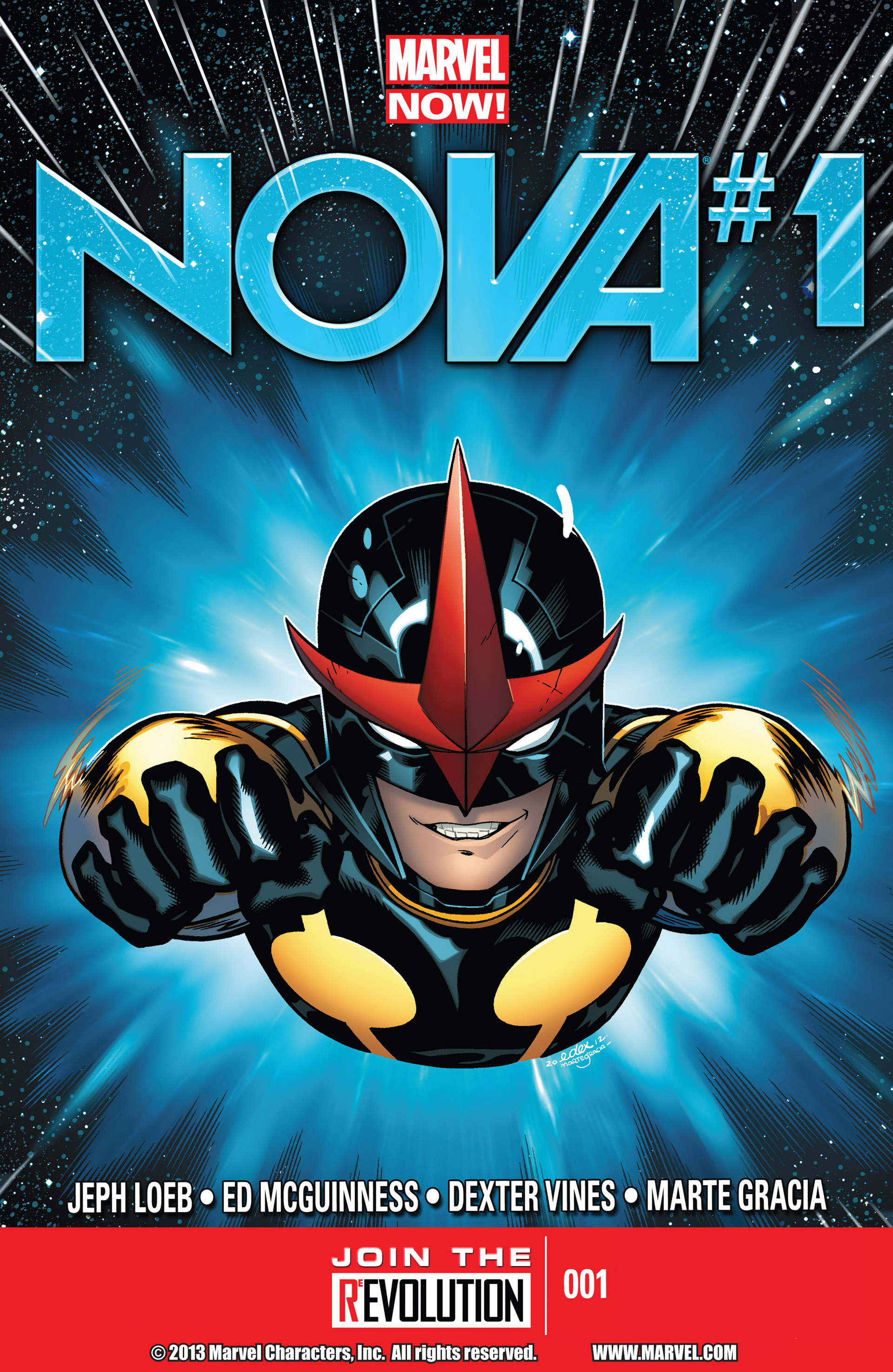 Read online Nova (2013) comic -  Issue #1 - 1