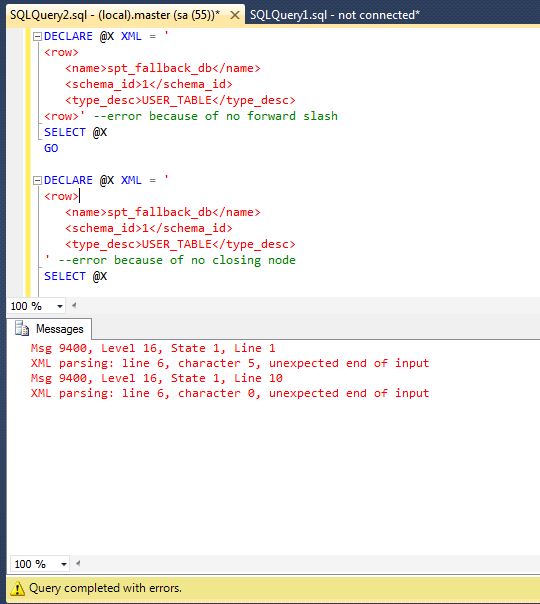 All about SQLServer: SQL Server - Error Msg 9400, Level 16, State 1, Line