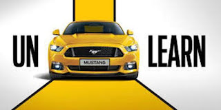 Unlearn what you know to learn something new…!!!