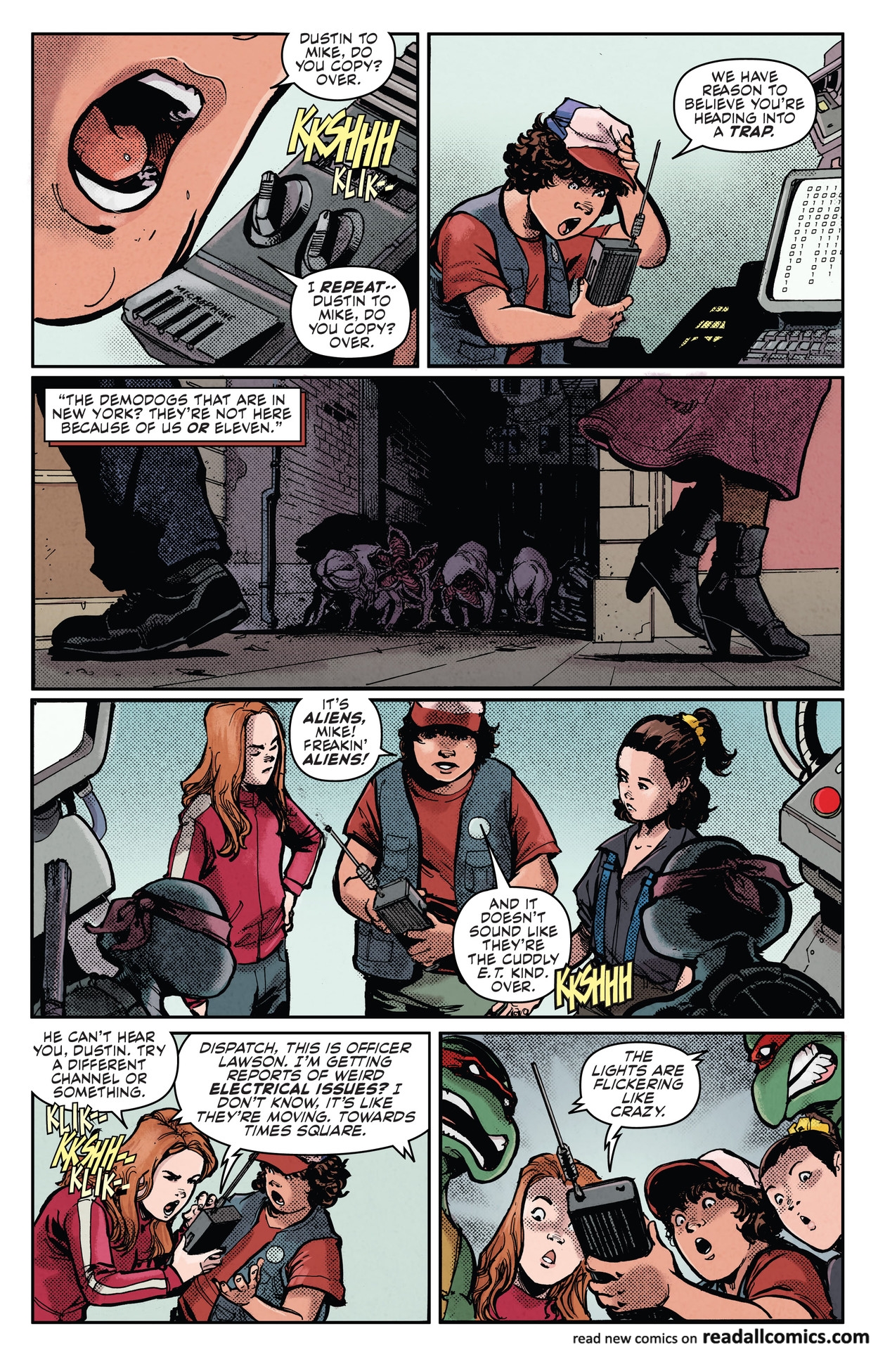 Teenage Mutant Ninja Turtles x Stranger Things chapter 4 page 3