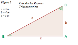 Resultado de imagen de razones trigonométricas EJEMPLO