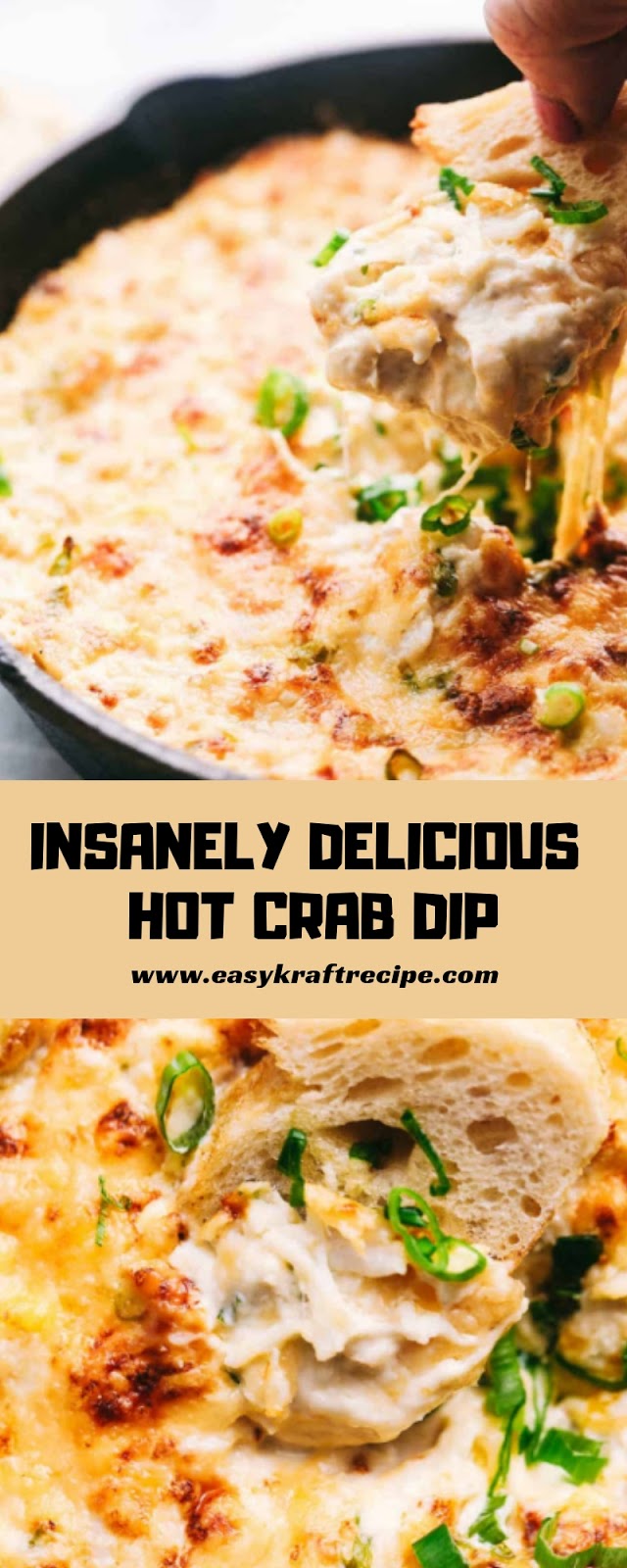 INSANELY DELICIOUS HOT CRAB DIP