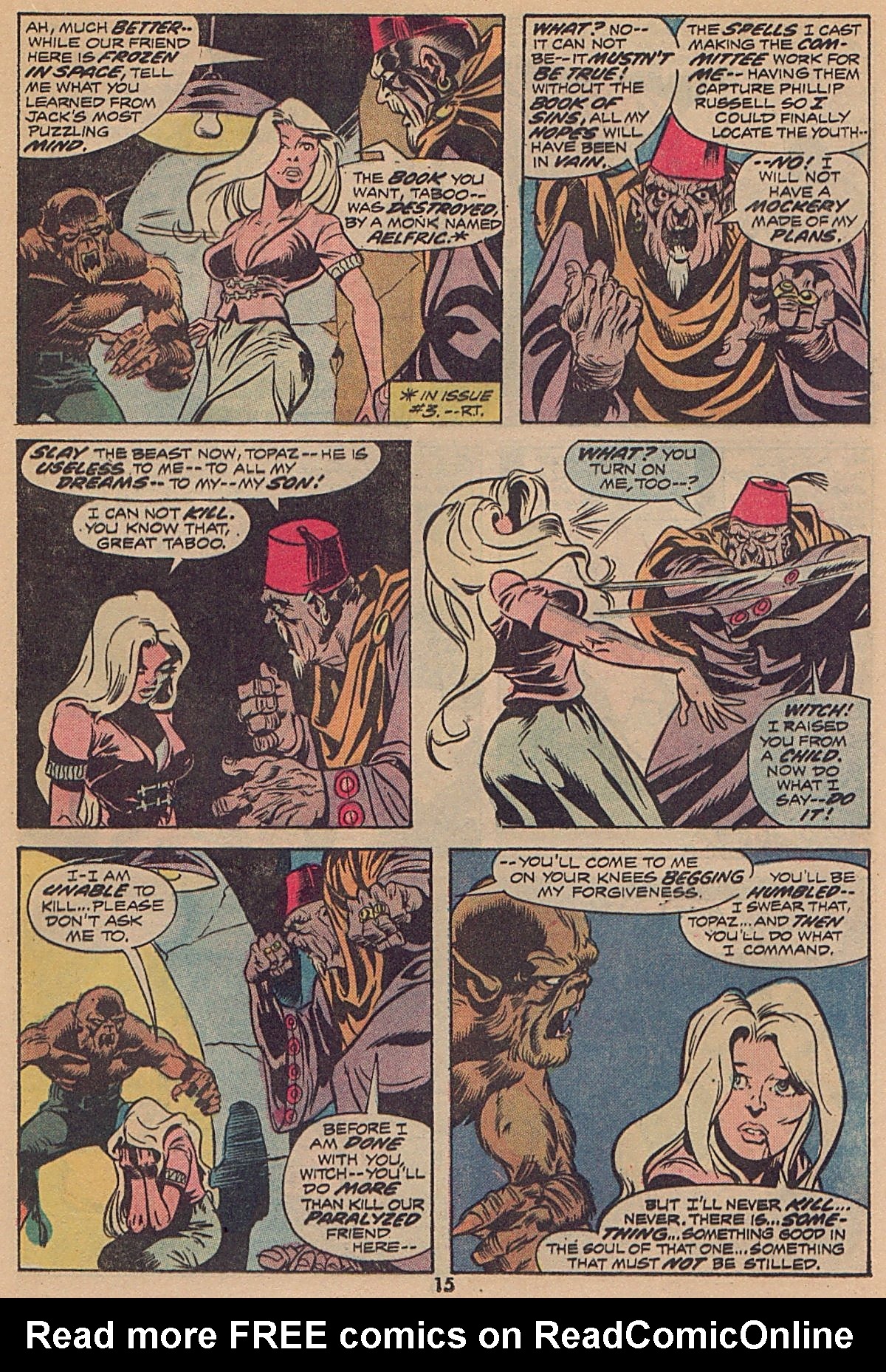 Read online Werewolf by Night (1972) comic -  Issue #13 - 10