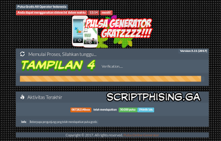 Tampilan 4 Demo Script Phising fb Tampilan Pulsa Gratis Tampilan 4 Demo Script Phising fb Tampilan Pulsa Gratis