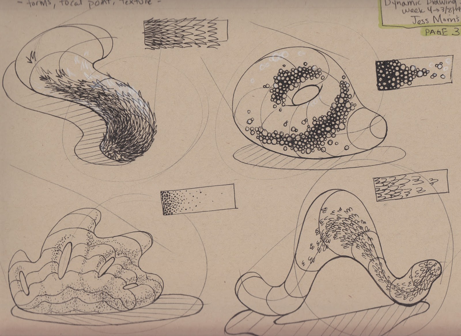 banana bees Dynamic Sketching  Texture drawing Texture sketch Drawing  techniques