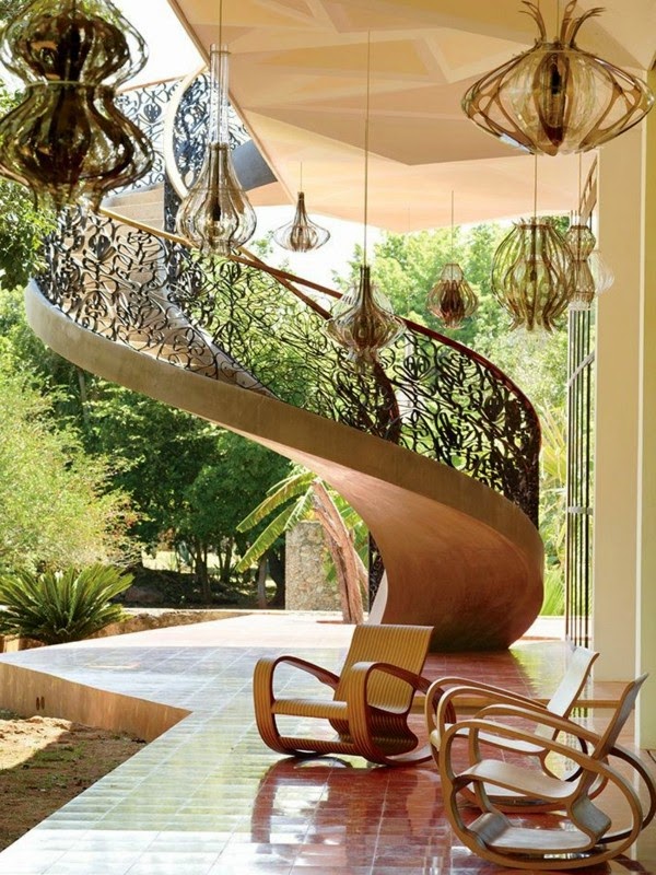 46 beautiful design ideas for outdoor stairs