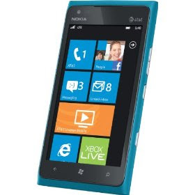 Nokia Lumia 900 4G Windows Phone, Cyan (AT&T)