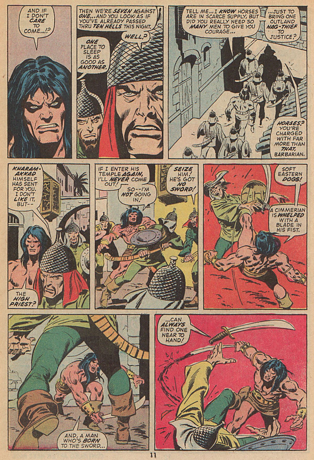 Read online Conan the Barbarian (1970) comic -  Issue #25 - 9