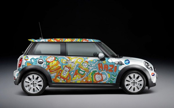 felix ip。蟻速畫行: Mini Cooper Art by Michal Hazior