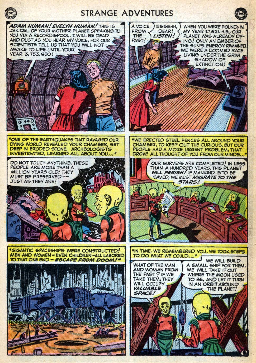 Read online Strange Adventures (1950) comic -  Issue #6 - 33