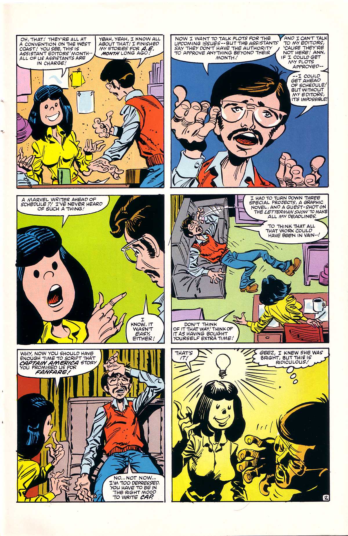 Marvel Fanfare (1982) Issue #12 #12 - English 21