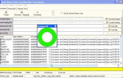 Cara Flashing Oppo Joy R1001 Via Flashtool