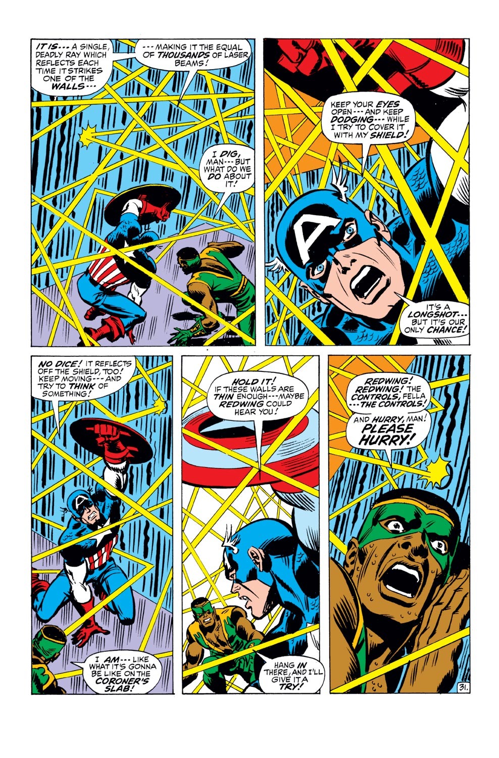 Read online Captain America (1968) comic -  Issue #143 - 32