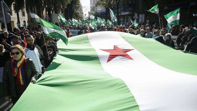 MANIFESTACIÓN 3D EN MÁLAGA. ANDALUCÍA: SOBERANÍA PARA CONSTRUIR NUESTRO FUTURO.