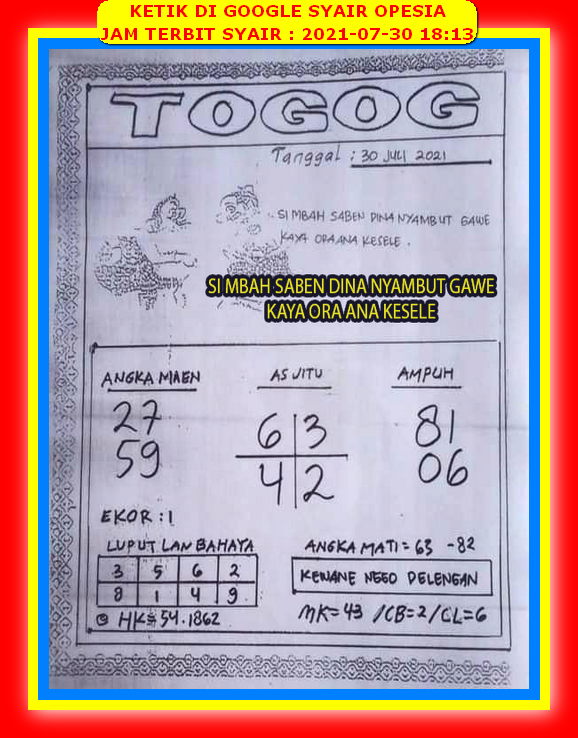 Syair Togel Hk 30 Juli 2021 Forum Syair Asiktoto Syair Togel Hk 30 Juli 2021 Forum Syair Asiktoto