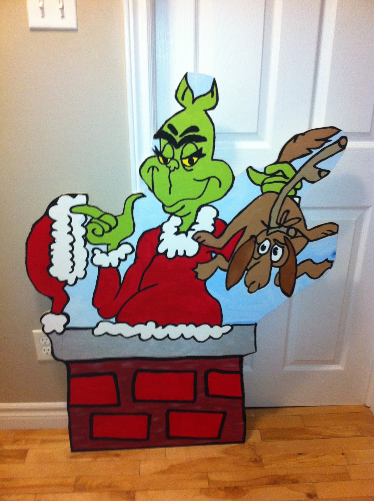 Grinch Wooden Cut Out Pattern