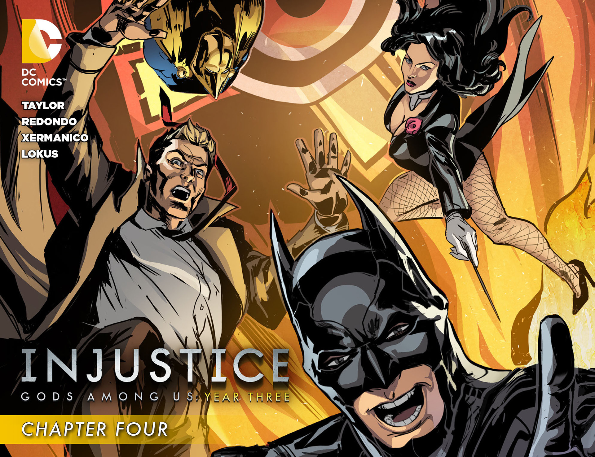 Read online Injustice: Gods Among Us Year Three comic -  Issue #4 - 1