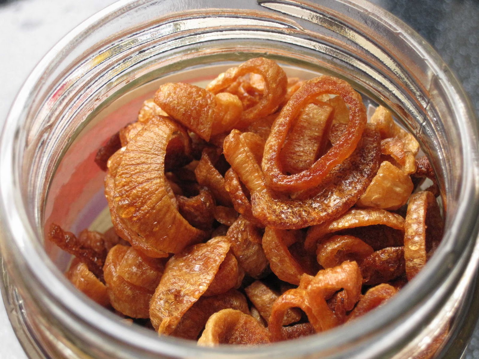 Blessed Homemaker Fried Shallot Oil (葱头油) Microwave Version