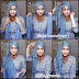 Tutorial Hijab Panjang Pesta