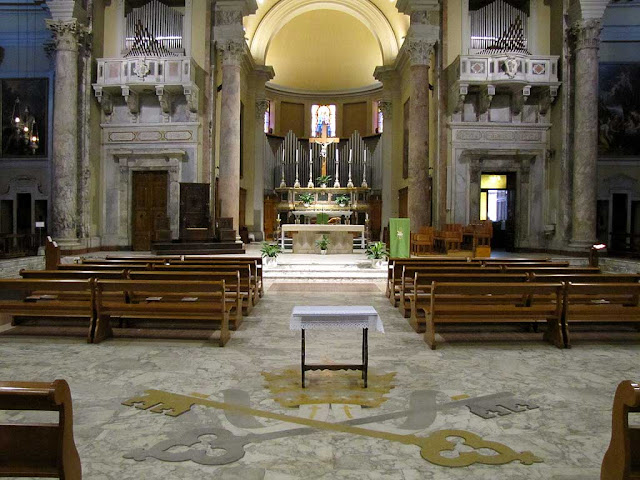 Interior of the Cathedral, Livorno