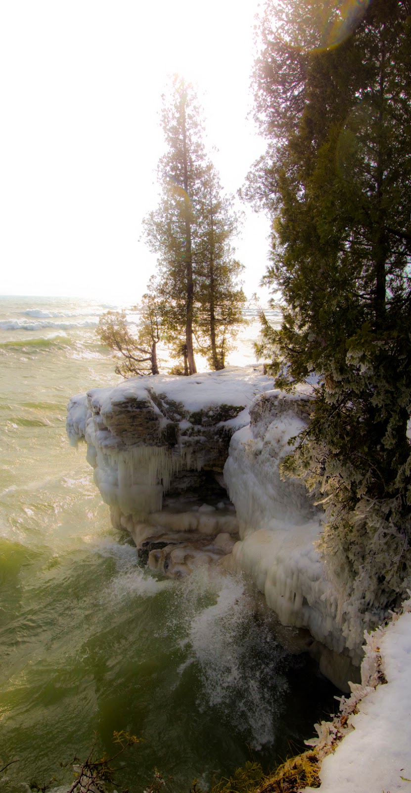 Wisconsin Explorer Cave Point Door County Park