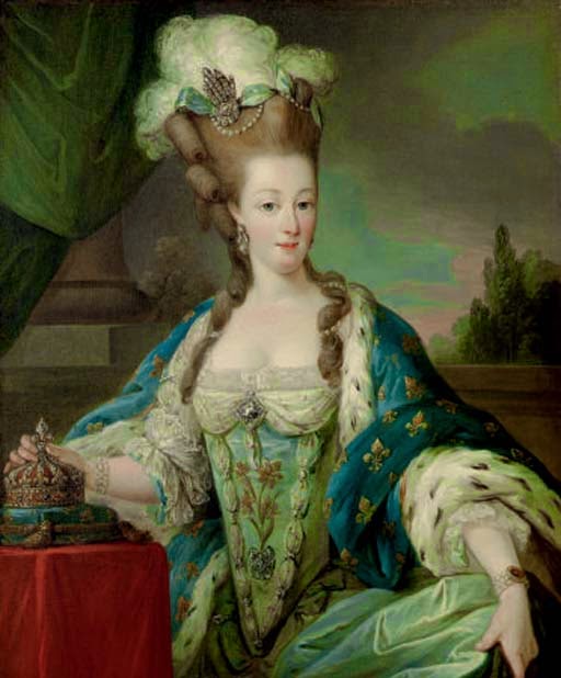 Marie Antoinette hair