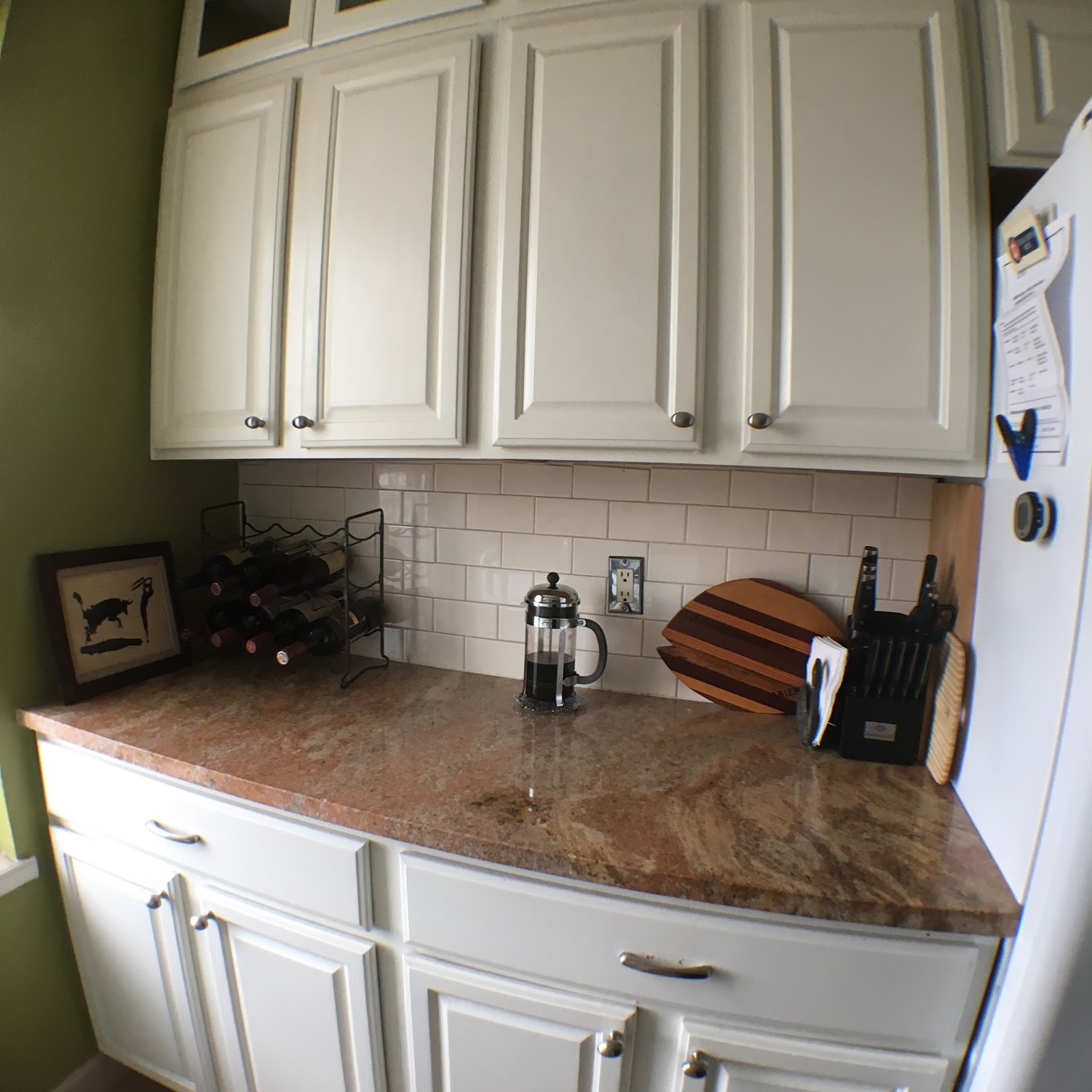 Renov8or Remodeling Around an Ugly Granite Countertop