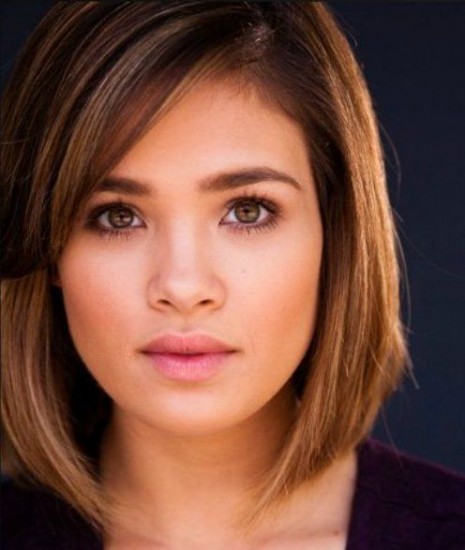 model rambut wanita dengan wajah bulat | Contoh Model Rambut Wanita