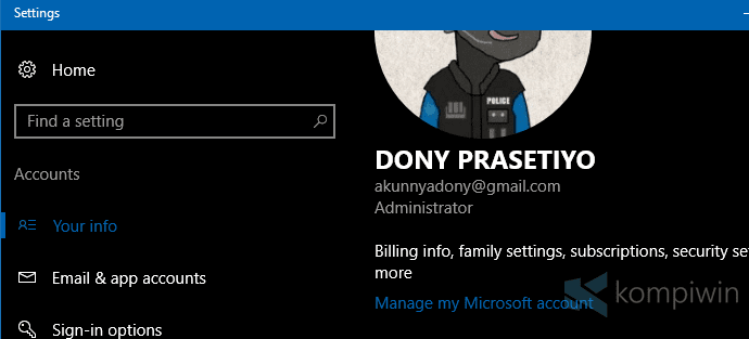 Cara Membuat Akun Microsoft dan Mengganti User Lokal ke Akun Microsoft di Windows 8.1 dan Windows 10 12