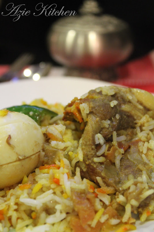 Nasi Beriani Kambing Pakistan Yang Memang Super Duper Sedap Azie Kitchen