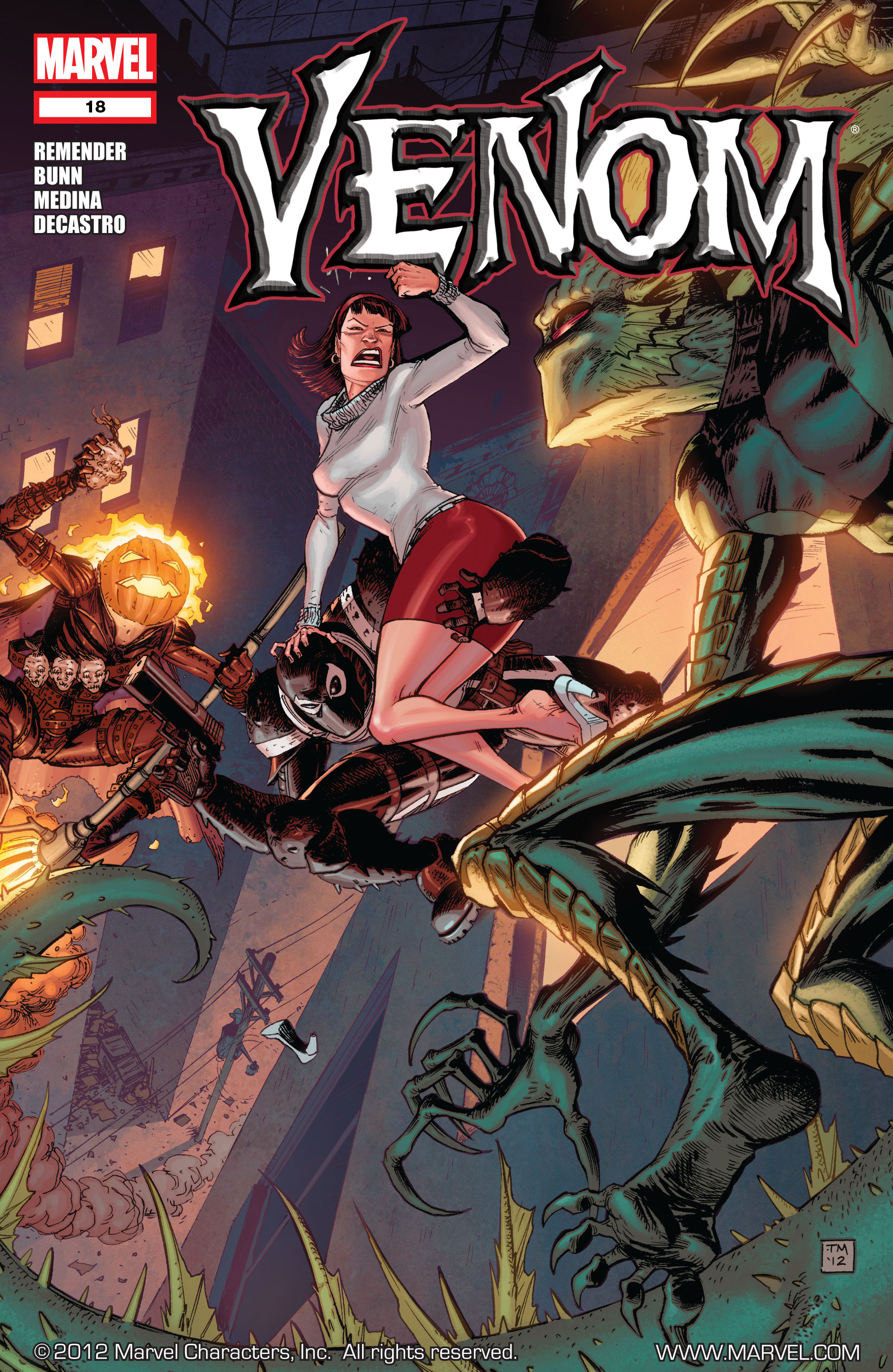 Read online Venom (2011) comic -  Issue #18 - 1