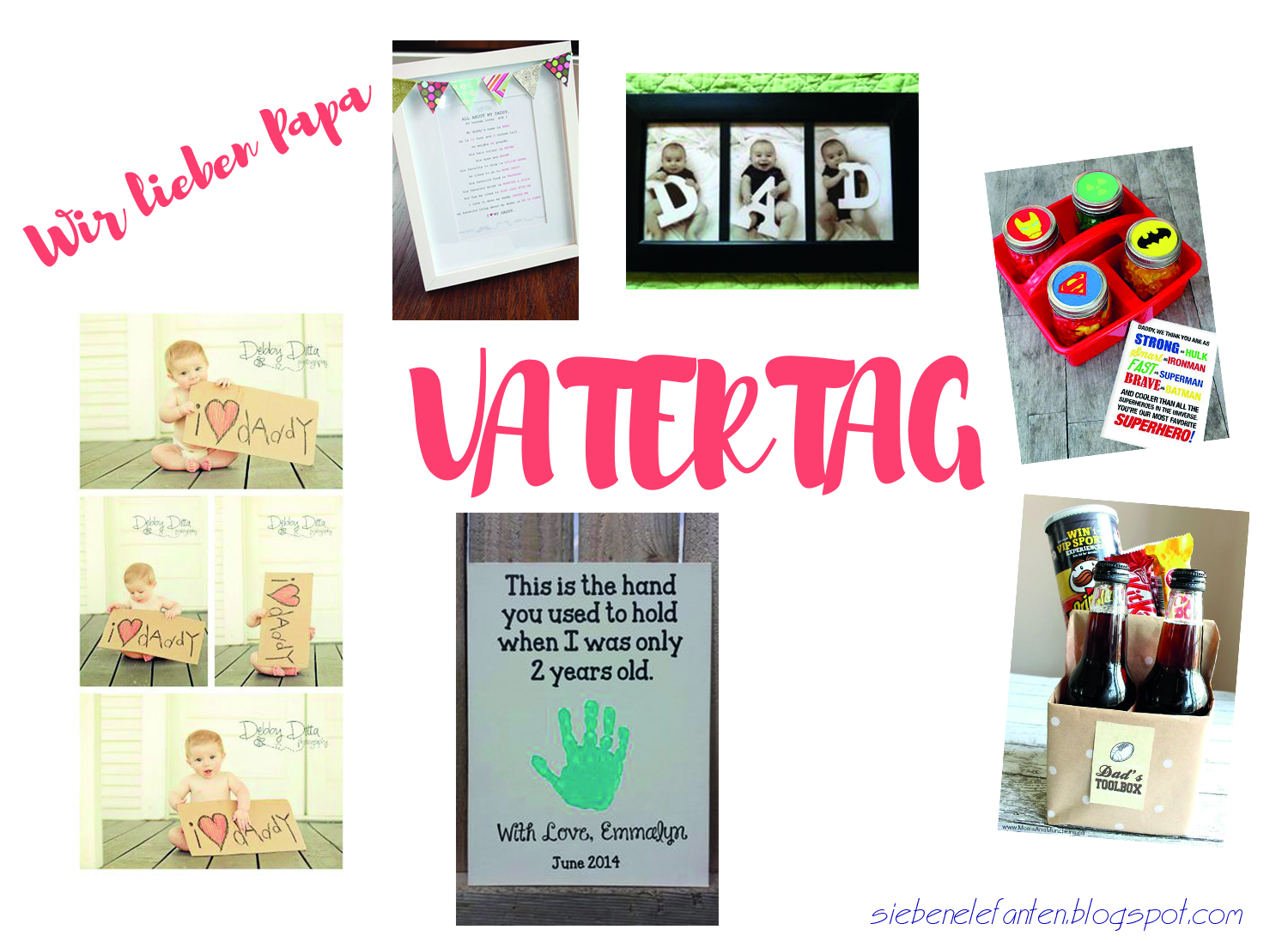 Sieben Elefanten Diy Ideen Vatertag