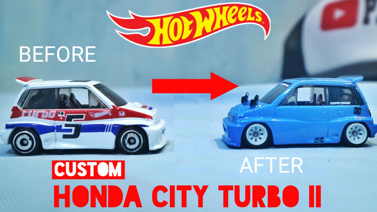 SI MUNGIL HONDA CITY TURBO II HOTWHEELS PX HOBBIES SI MUNGIL HONDA CITY TURBO II HOTWHEELS PX HOBBIES