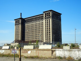 Grand Central Station in downtown Detroit, Michigan