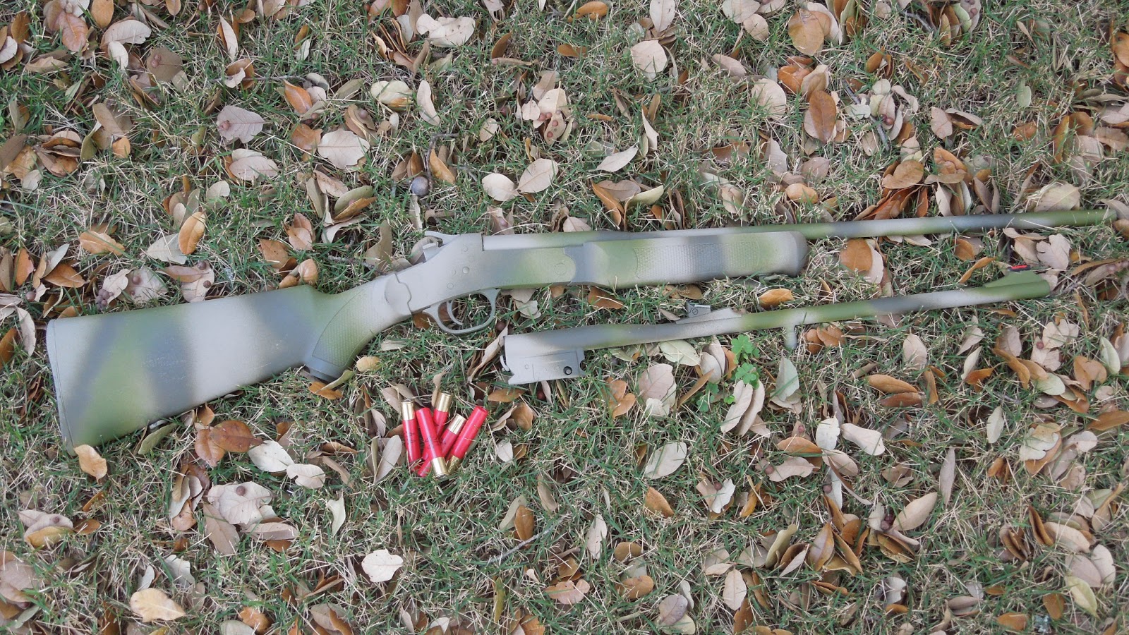 TexasNative00 Hunting and Product Reviews Shotgun Camo Paint Job for