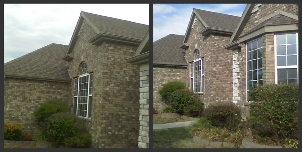 Cleaned by Pete what a power washer does Pressure Washing or Soft Washing