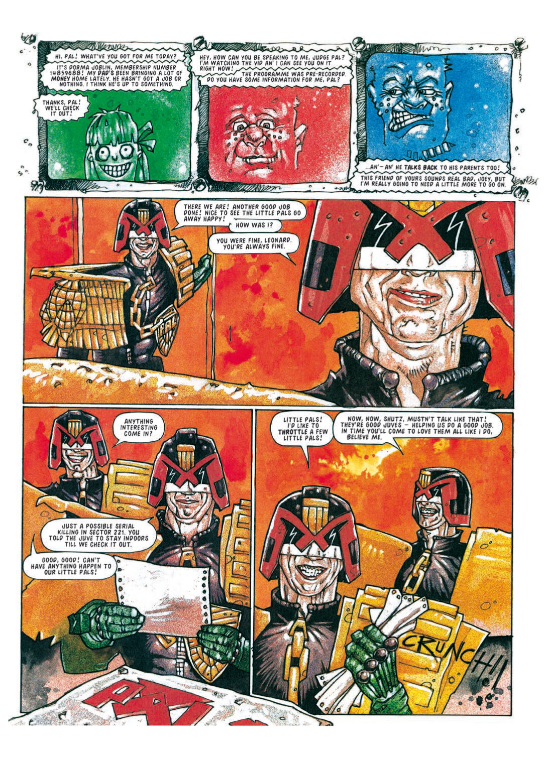 Read online Judge Dredd: The Complete Case Files comic -  Issue # TPB 22 - 277