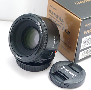 Lensa Fix Yongnuo 50mm f1.8 for Canon