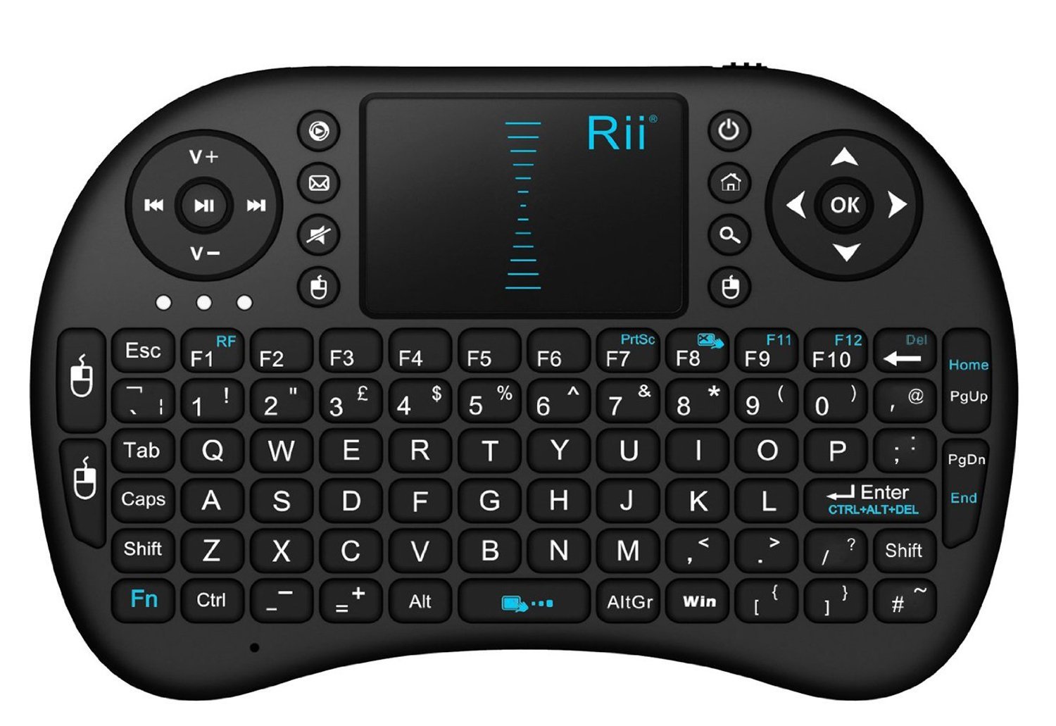 SIMPLE Mini Keyboard one sets with Touch Pad Mouse, 2 in1, Rii i8 2