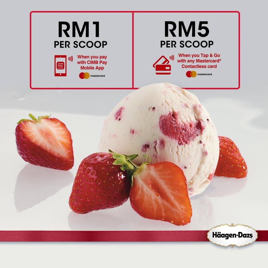 haagen dazs single scoop