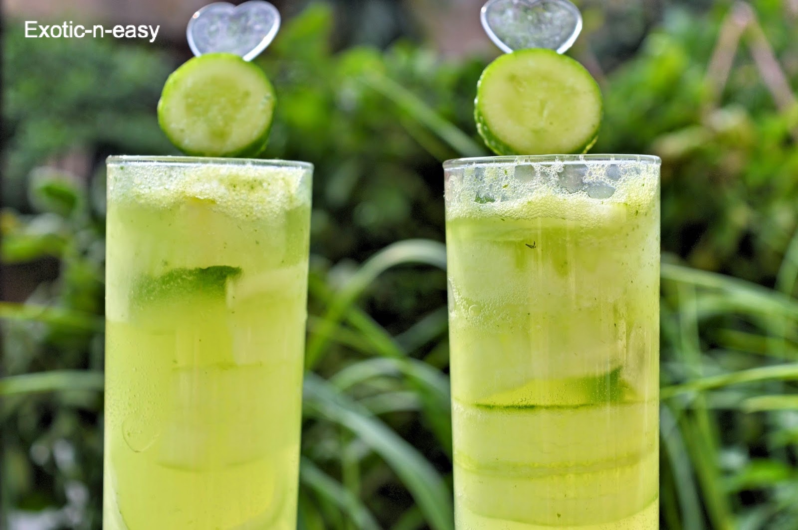 exoticneasy cooking Cucumber Lemonade