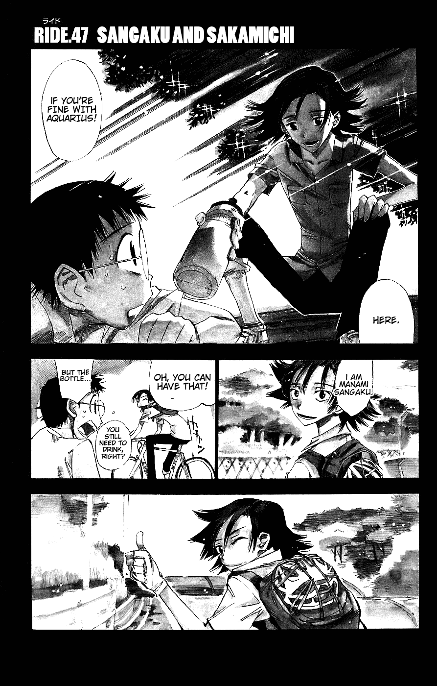 Yowamushi Pedal Vol 6 Chapter 47 Sangaku And Sakamichi Mangahasu