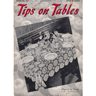 Crochet pattern Book 167 Tablecloths Scarves Doilies