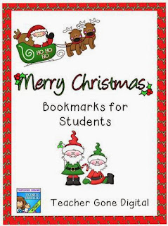 http://www.teacherspayteachers.com/Product/Editable-Christmas-Bookmarks-for-Student-Gifts-429339